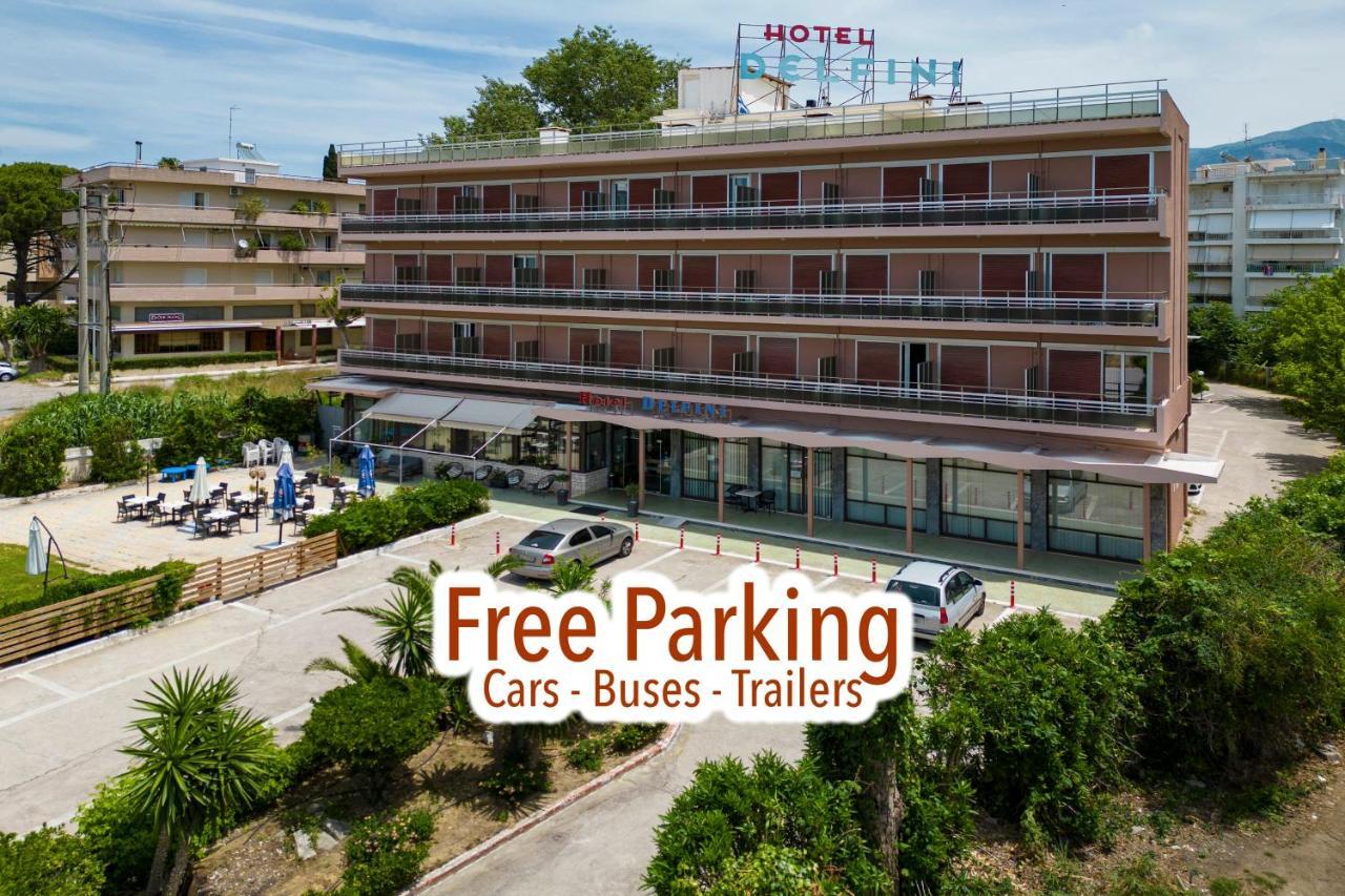 Delfini Hotel Patras Esterno foto
